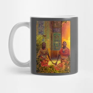 Africa Couple Mug